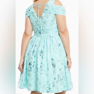 TORRID Disney the little mermaid dress Size 26
